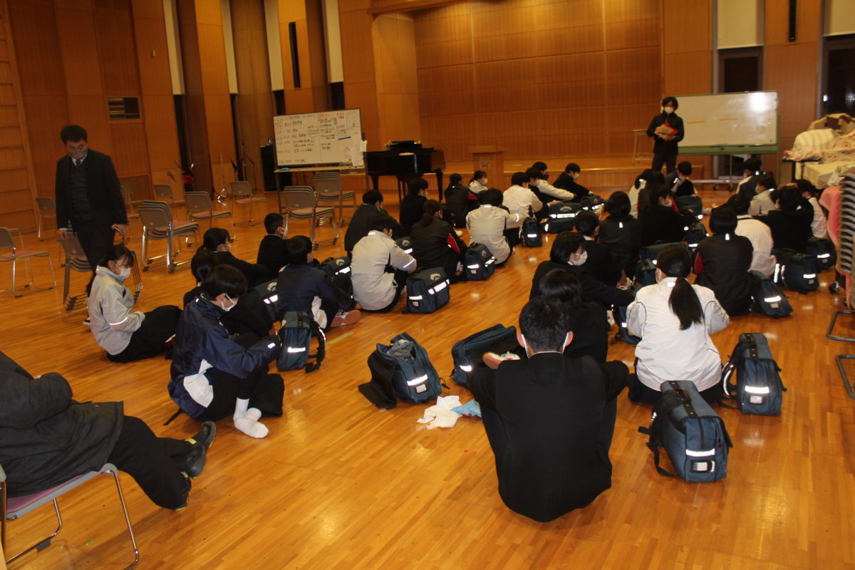 逃げないで 神河町立神河中学校